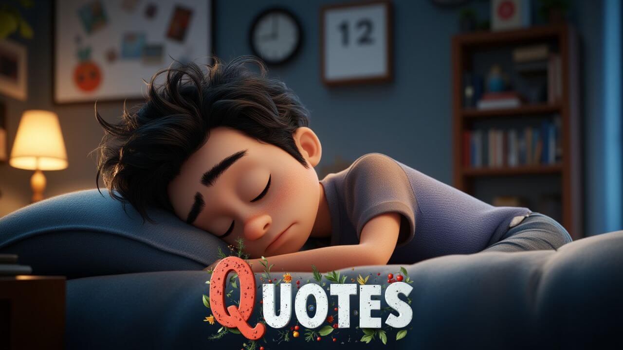 funny quotes about sleepy person