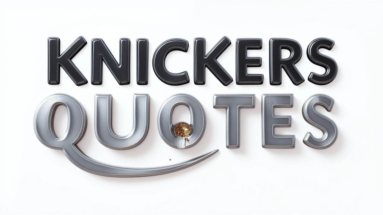 knickers quotes