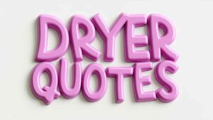dryer quotes