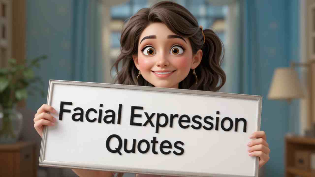 facial expression quotes