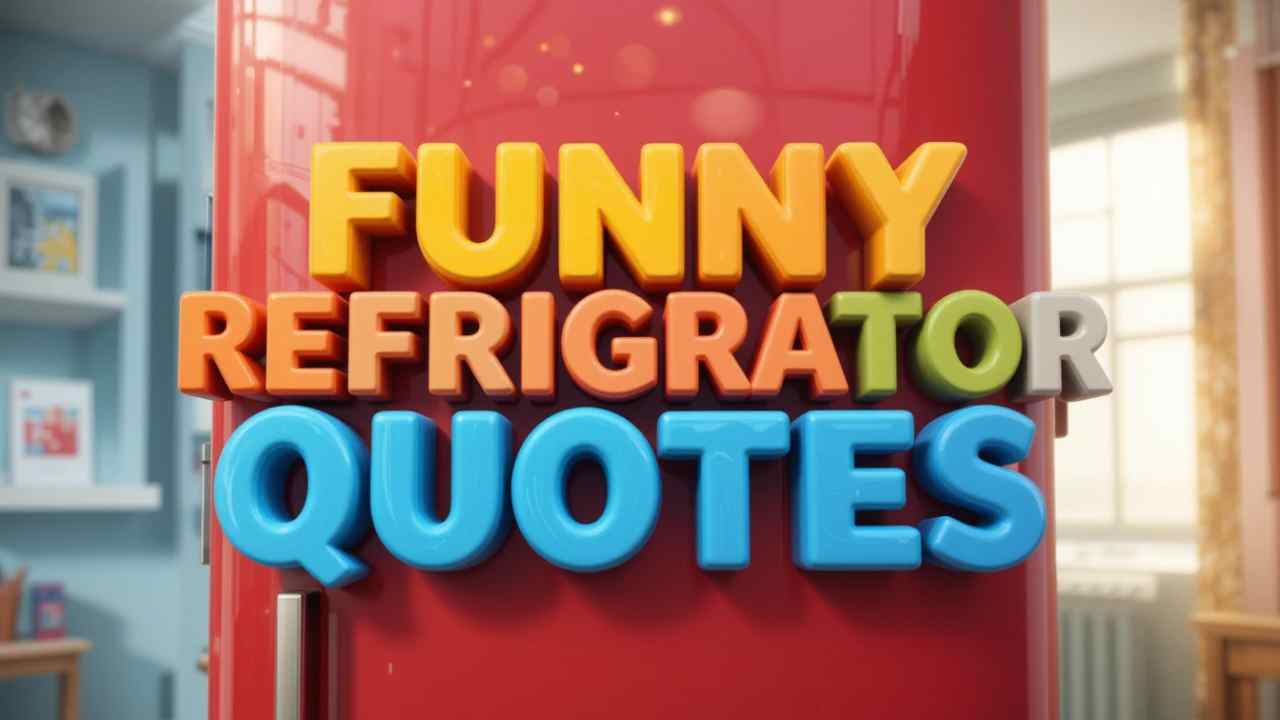 funny refrigerator quotes