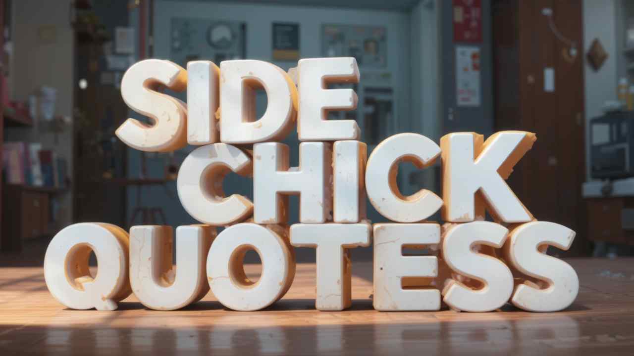 side chick quotes