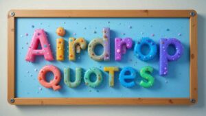 airdrop quotes