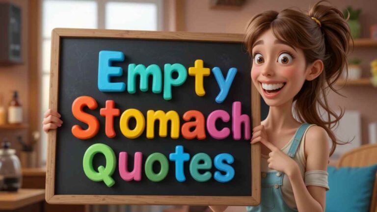 empty stomach quotes
