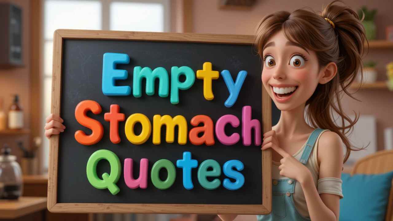 empty stomach quotes