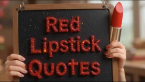 red lipstick quotes