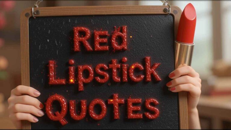 red lipstick quotes