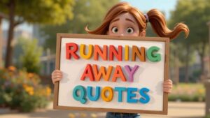 running away quotes