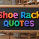 shoe rack quotes