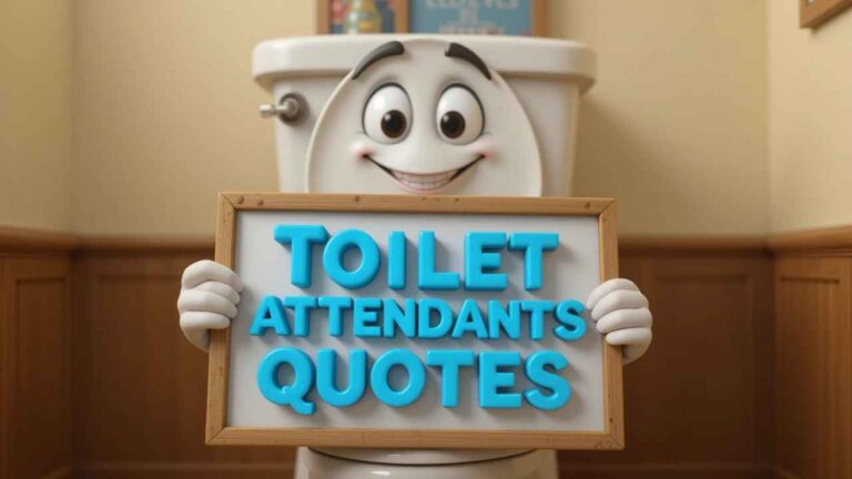 toilet attendants quotes