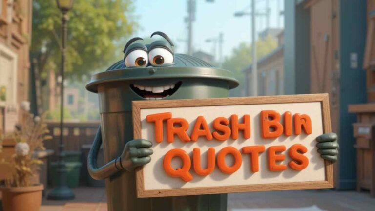 trash bin quotes