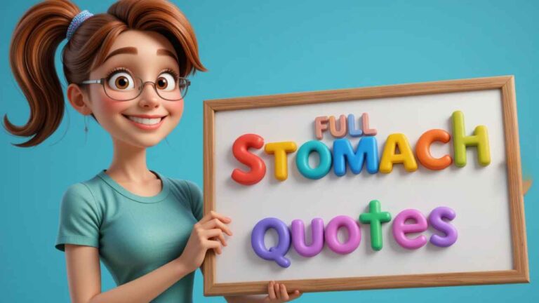 funny full stomach quotes