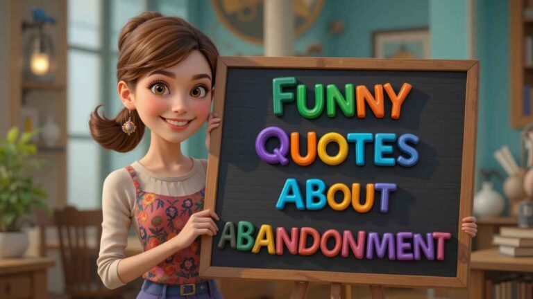 funny quotes about abandonment