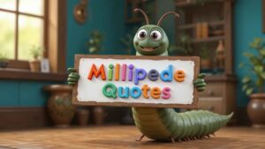 millipede quotes